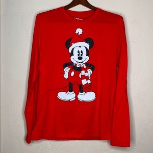 Disney Mickey Mouse Christmas long sleeve T-shirt